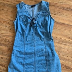 Authentic Harley Davidson denim dress